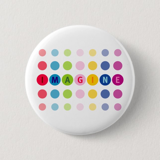 Imagine 2 Inch Round Button (Front)