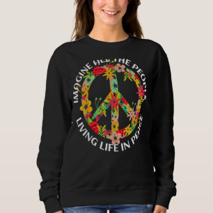 Imagine All The People Living Life Tee