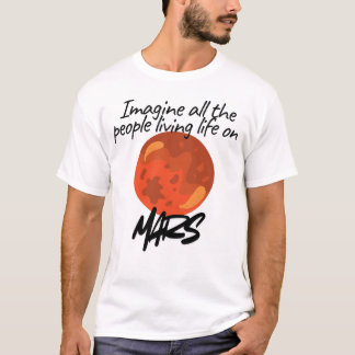 Imagine All the People Living . T-Shirt