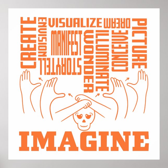 Imagine - ASL Design Poster (Front)