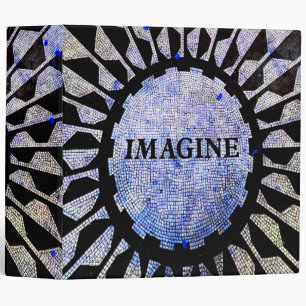 Imagine Black and Blue Mosaic Creative Fun Binder