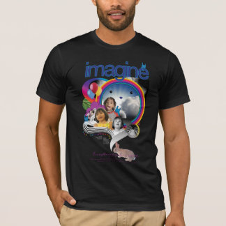 Imagine Black: Test Image to Test Printing Quality T-Shirt
