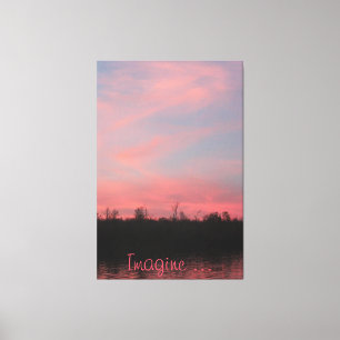 Imagine Canvas Print
