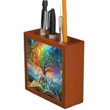 Imagine Forest Desk Organizer / Pen Holder