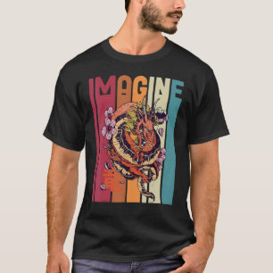 Imagine Great Dragon Vintage Cool Great T-Shirt
