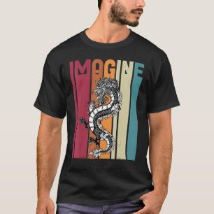 Imagine Great Dragon Vintage Cool Great T-Shirt