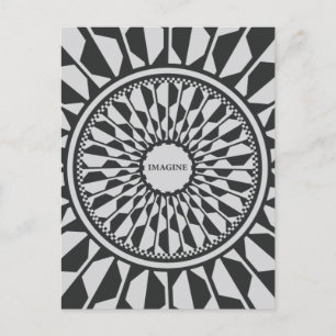 Imagine  holiday postcard