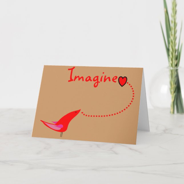 "Imagine"---John Gifts Card (Front)