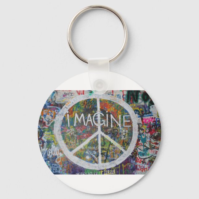 Imagine Keychain (Front)