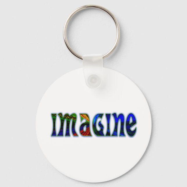 Imagine Keychain (Front)