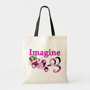 Imagine Mermaid Pink Edition Tote Bag