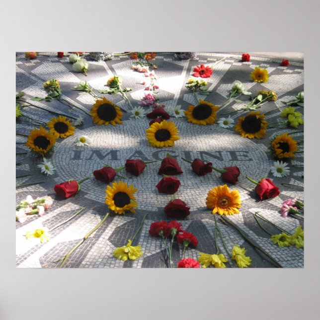 IMAGINE Mosaic, Strawberry Fields, NY - poster (Front)