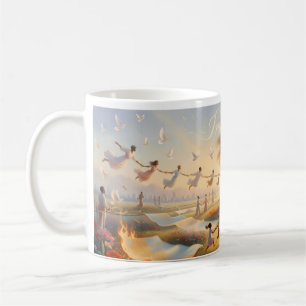 Imagine Peace Garden Dreamscape Fantasy Mug