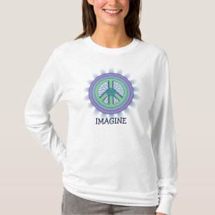 Imagine Peace Lotus T-Shirt