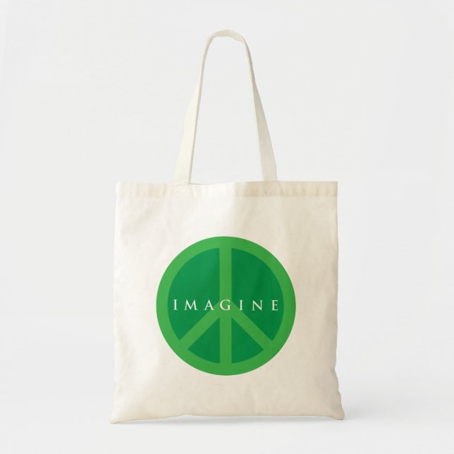 Imagine Peace Tote Bag (Front)