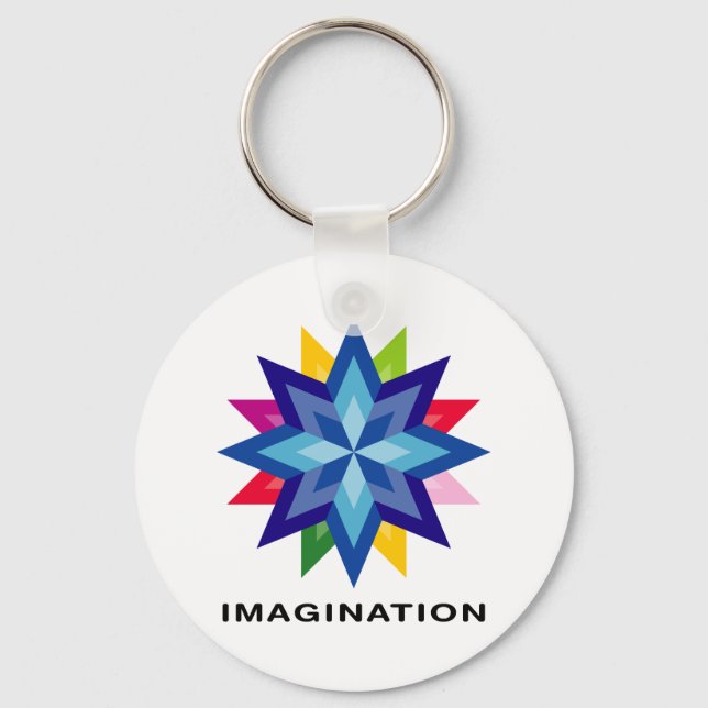 Imagine Star Keychain (Front)