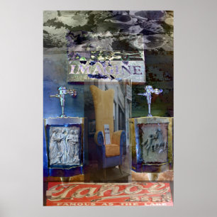 Imagine Tahoe Beer Poster