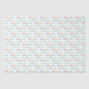 IMAGINE THE POSSIBILITIES Colourful Graduation Tissue Paper