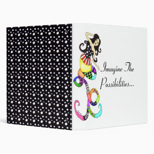 "Imagine The Possibilities" Colourful Mermaid Muse Binder