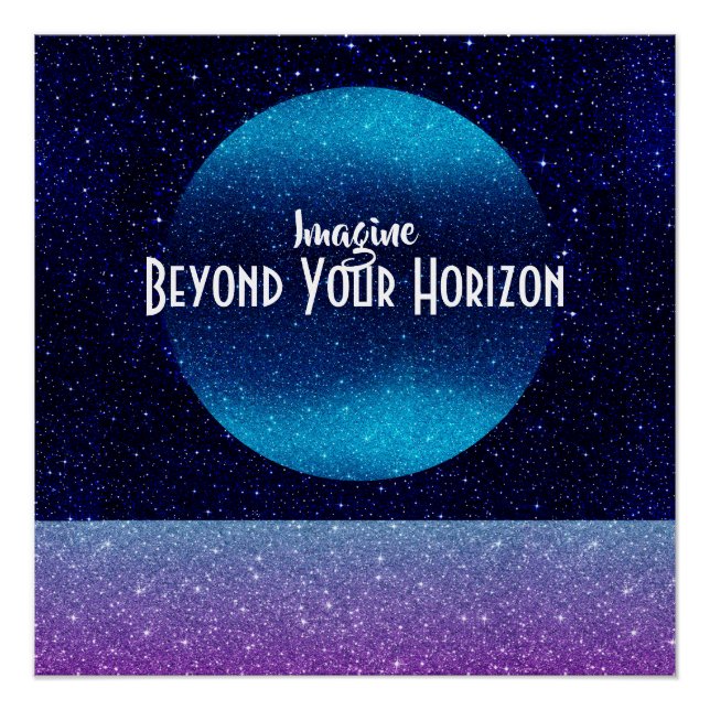 Imagine - Think Beyond Your Horizon Poster (Front)