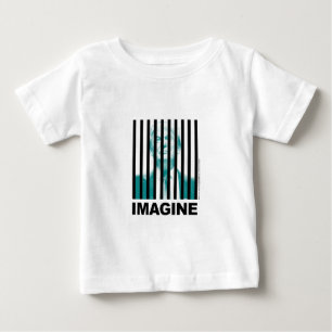 Imagine Trump Behind Bars Baby T-Shirt