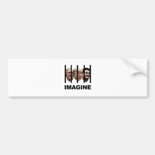 Imagine Trump, McConnell and Ryan Behind Bars Bumper Sticker