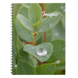 Imaginez Cahier de Notes Photo en Spirale de Goutt