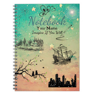 "Imaginez si vous voulez" Carnet Spiral