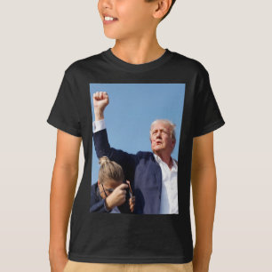 Imaging Shooting A Man And Trump Stands There Unfa T-Shirt