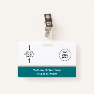 Imaging Technician Photo ID Logo Badge