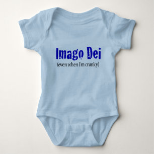 Imago Dei (even when I'm cranky) Baby Bodysuit