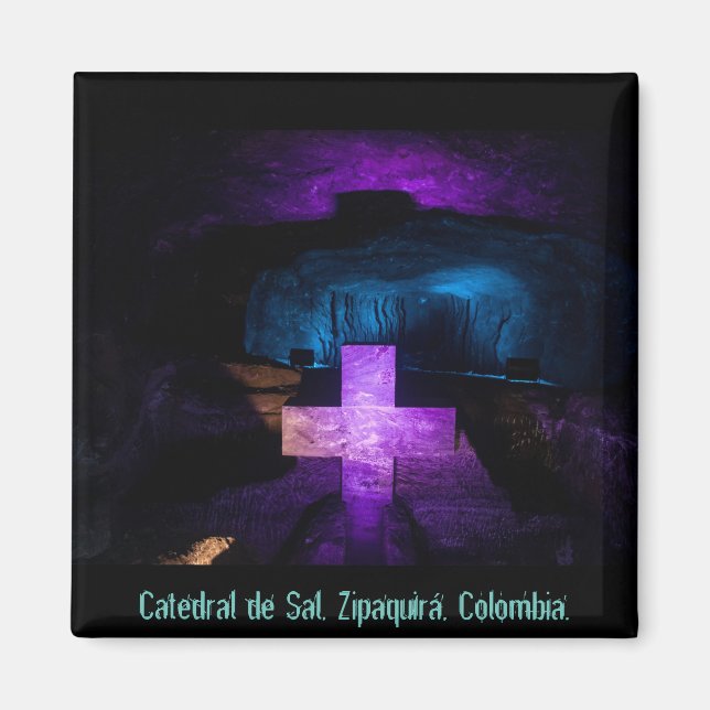 Imam, Cathedral of Sal, Zipaquirá, Colombia. Magnet (Front)