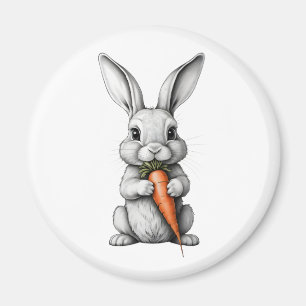 Imam Redondo Easter Rabbit Magnet