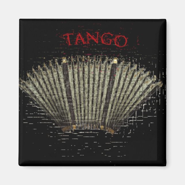 Imán Bandoneón Tango Magnet (Front)