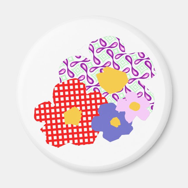 Imán Flores Pop Magnet (Front)