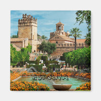 Imán Jardines del Alcázar de Cordoba, Spain