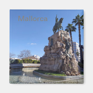 imán Plaza España de Palma de Mallorca Magnet
