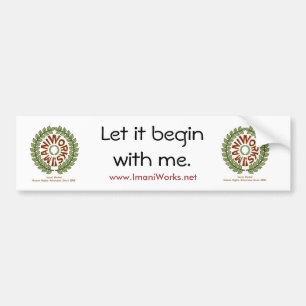 Imani Bumper Sticker