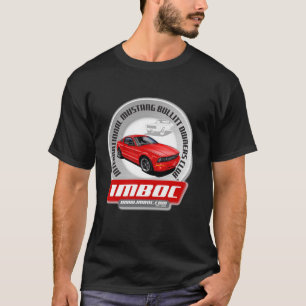 IMBOC '08 Red (Men) - Black T-Shirt