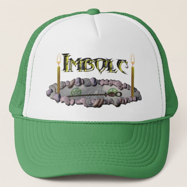 imbolc_01 trucker hat (Front)