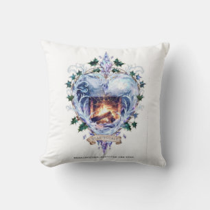 Imbolc Candle Veil T-Shirt Veiled Rebirth Flame Throw Pillow