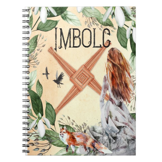 IMBOLC SABBAT Notebook (Front)