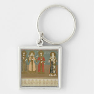 Imereth: frescoes from the Gelati Monastery, plate Keychain
