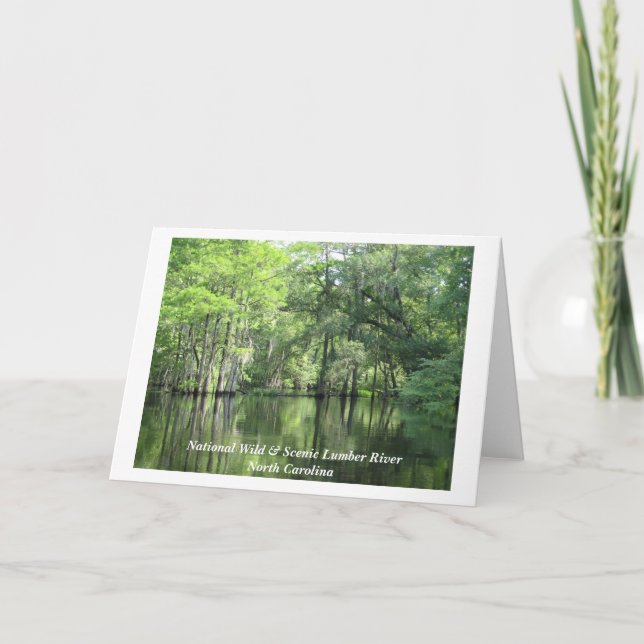Img_0027, National Wild & Scenic Lumber River N... Card (Front)