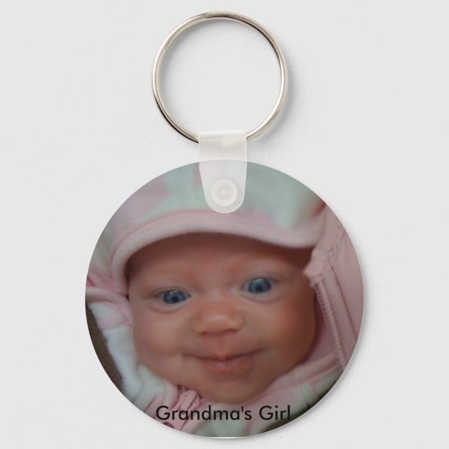IMG_0050, Grandma's Girl Keychain (Front)