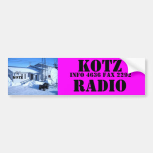 IMG_0319, KOTZ RADIO BUMPER STICKER