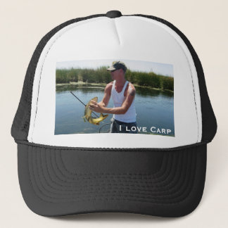 IMG_2702, I love Carp  - CarpKillers Inc. Trucker Hat