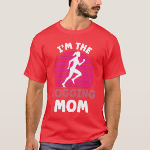 Imhe Jogging Mom Mother Running Runner boy T-Shirt