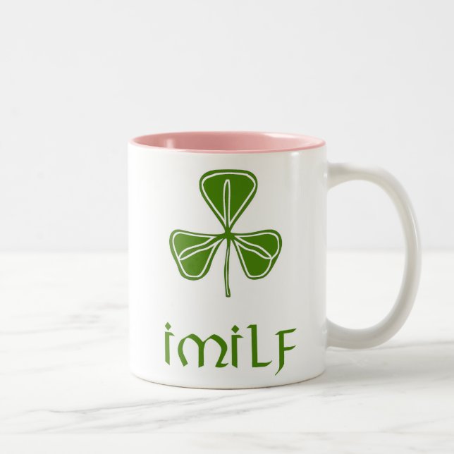 IMILF Funny Irish Mothers Mug (Right)