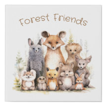 Amis de la forêt | Animaux mignons | Pépinière et
